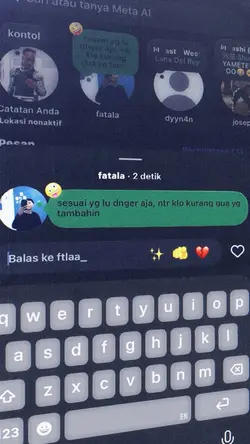 SESUAI YG LU DENGER 