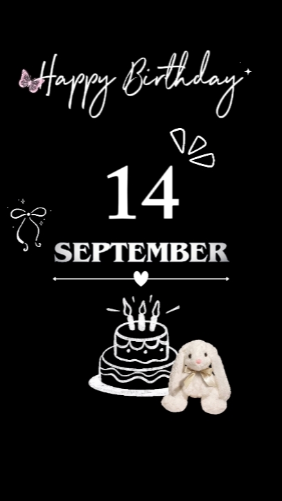 HBD 14 SEPTEMBER
