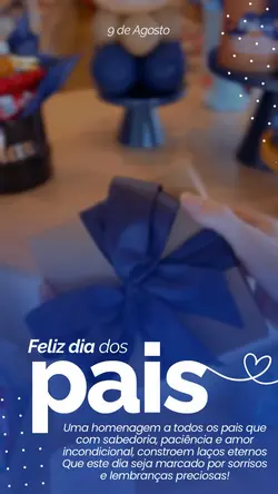 Dia dos pais loja