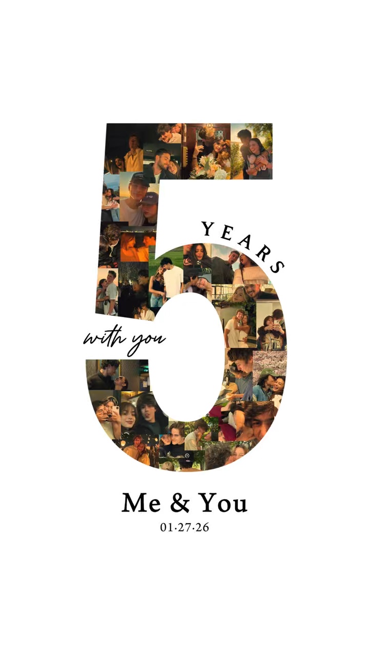 5th year anniversar