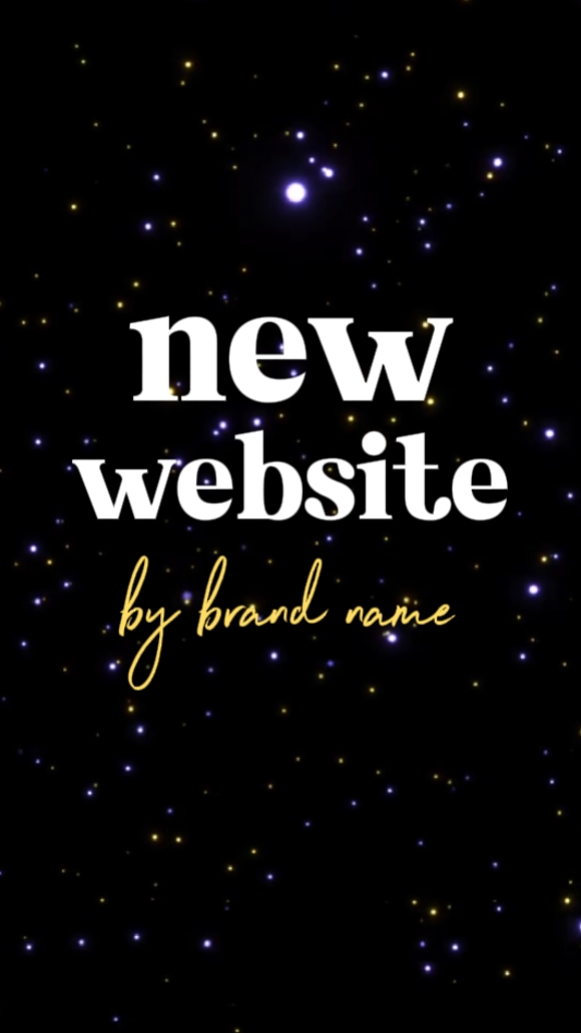 new store/website
