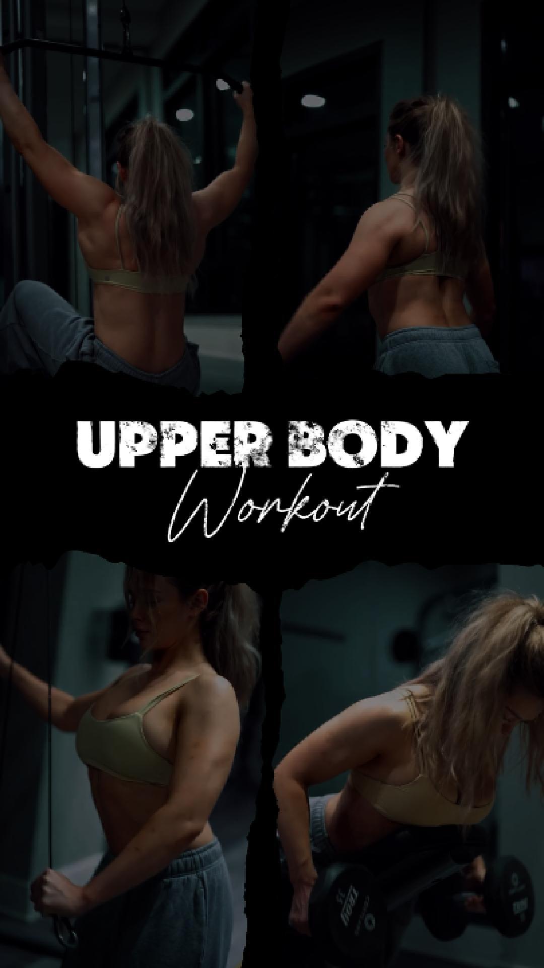 Upper body workout 