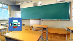 学校登校後