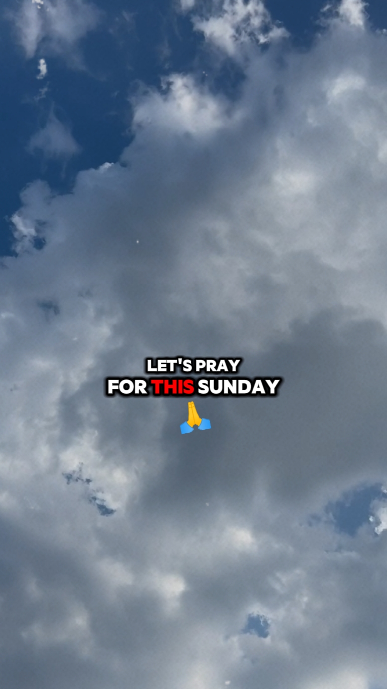 Sunday Prayer