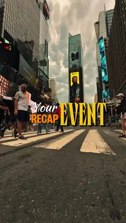your event recap 