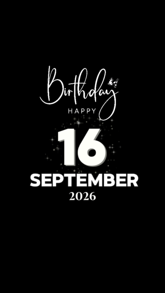 Birthday 14 sep