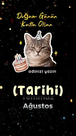 Doğum günü Ağustos 