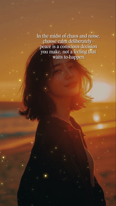 Choose calm