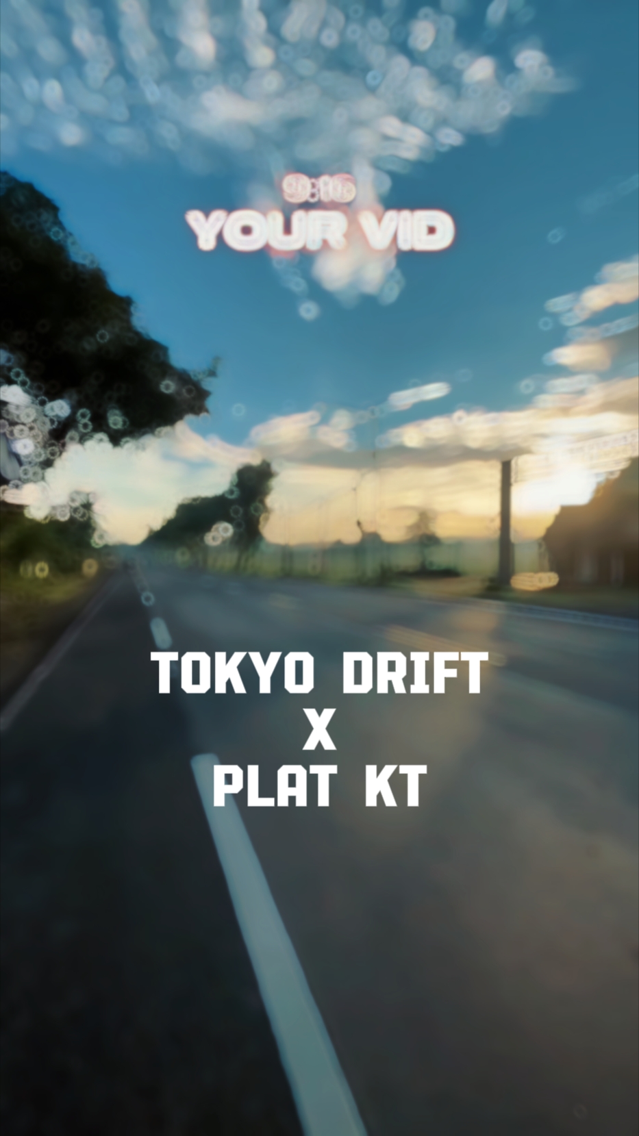 도쿄 드리프트 x plkt