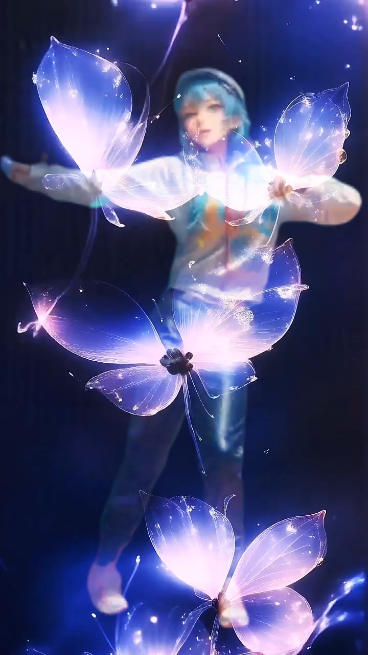 Dancing petals 