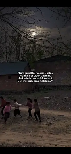 Eskidendi çocuk olma