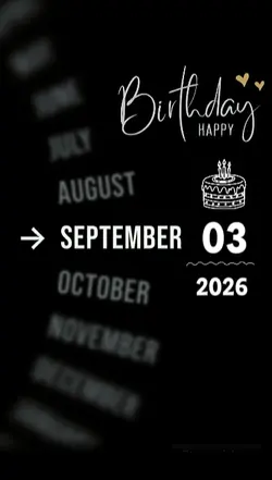 BDAY DAUGHTER 3 SEPT