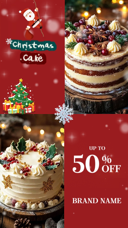 penjualan kue natal