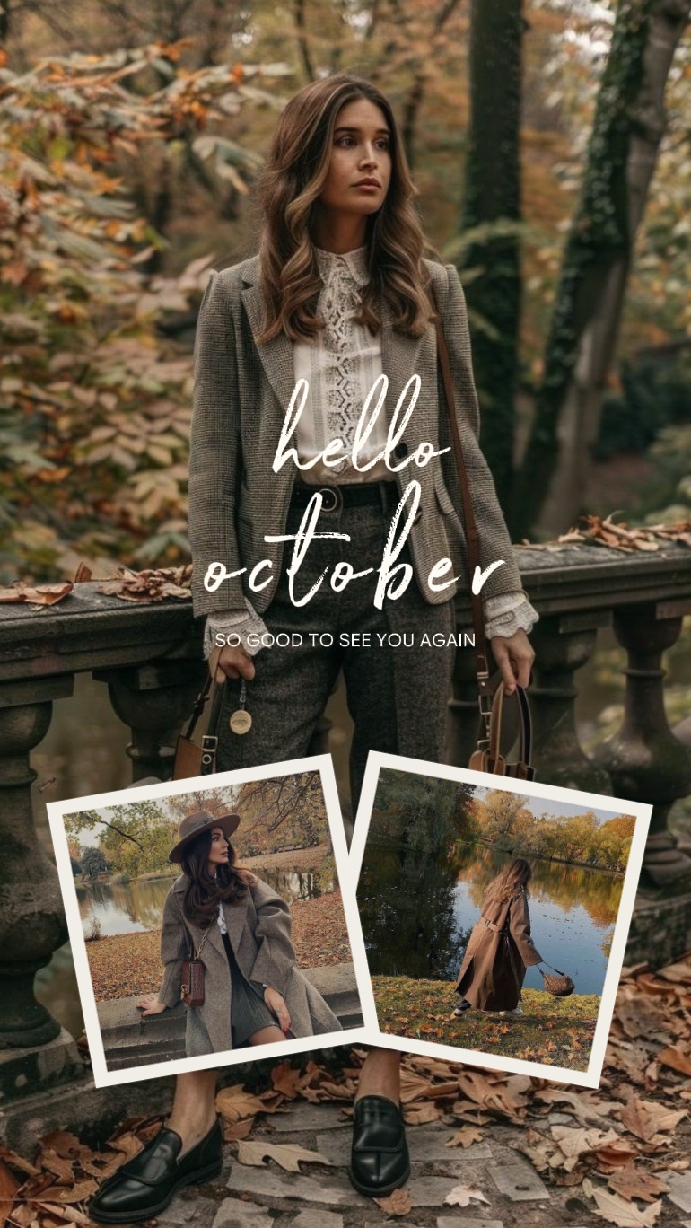 Bonjour octobre