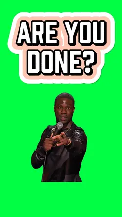 ARE YOU DONE???