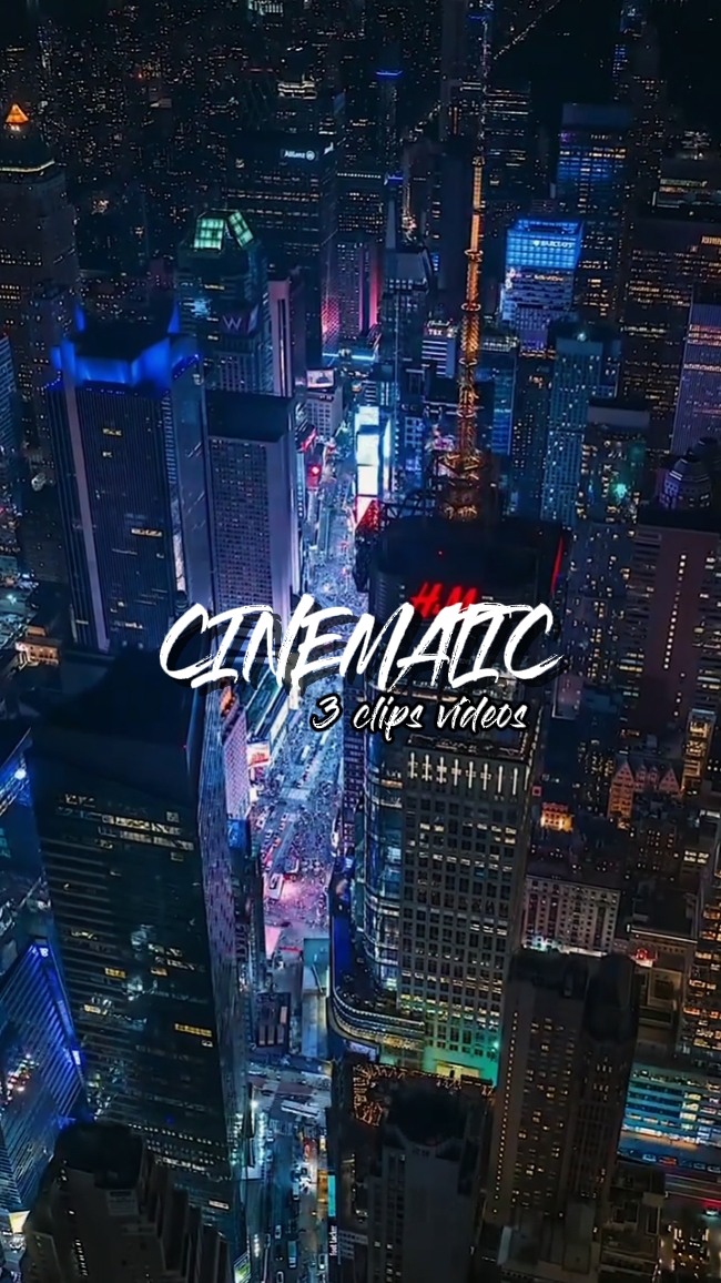 CINEMATIC 3 videos 