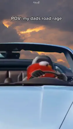 Dad road rage be