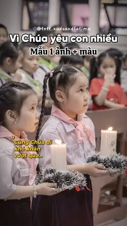 Mẫu 1 ảnh Công giáo