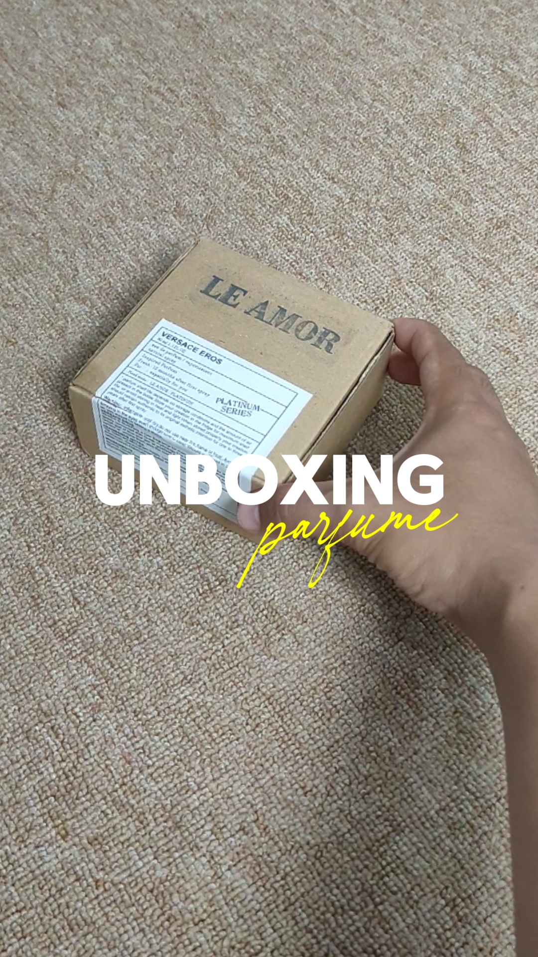 Unboxing Parfume