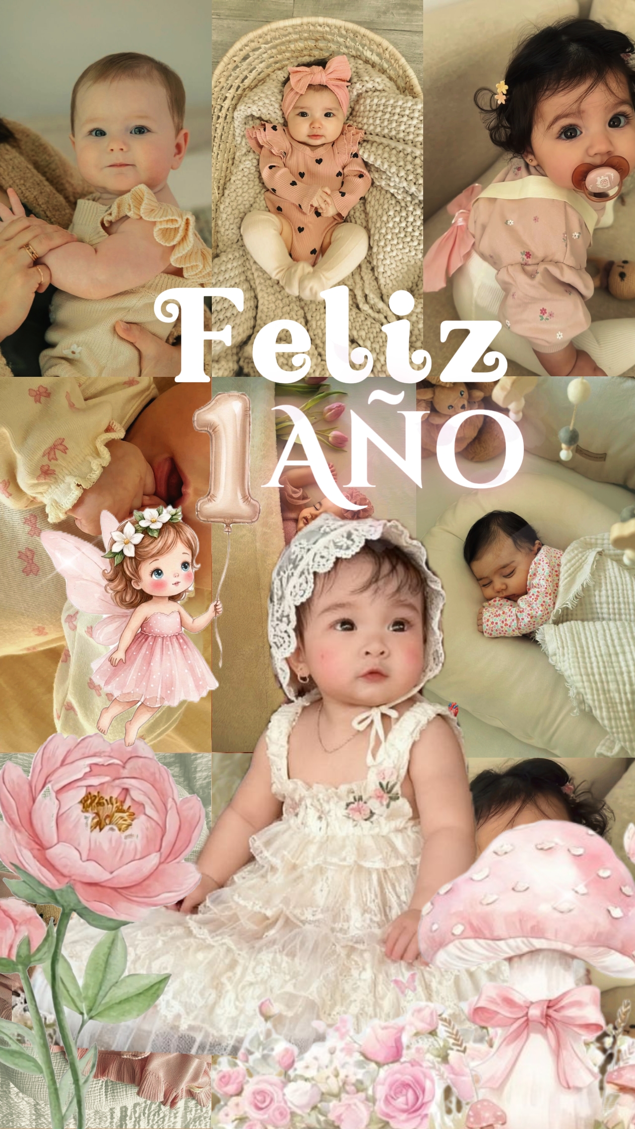 cumpleaños bebita 
