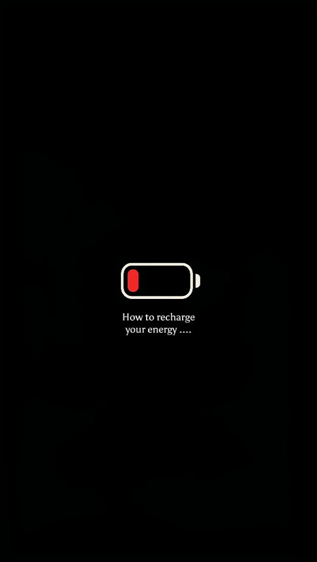 recharge your energy