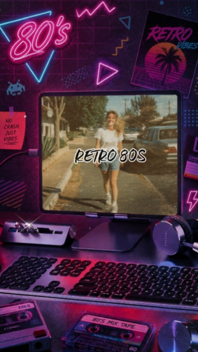 VIBRAS RETRO DE LOS 80 