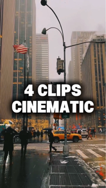 4 Clips Cinematic 