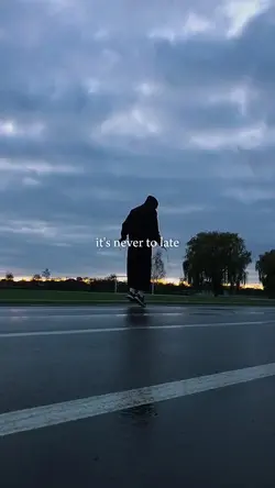 it's never to late