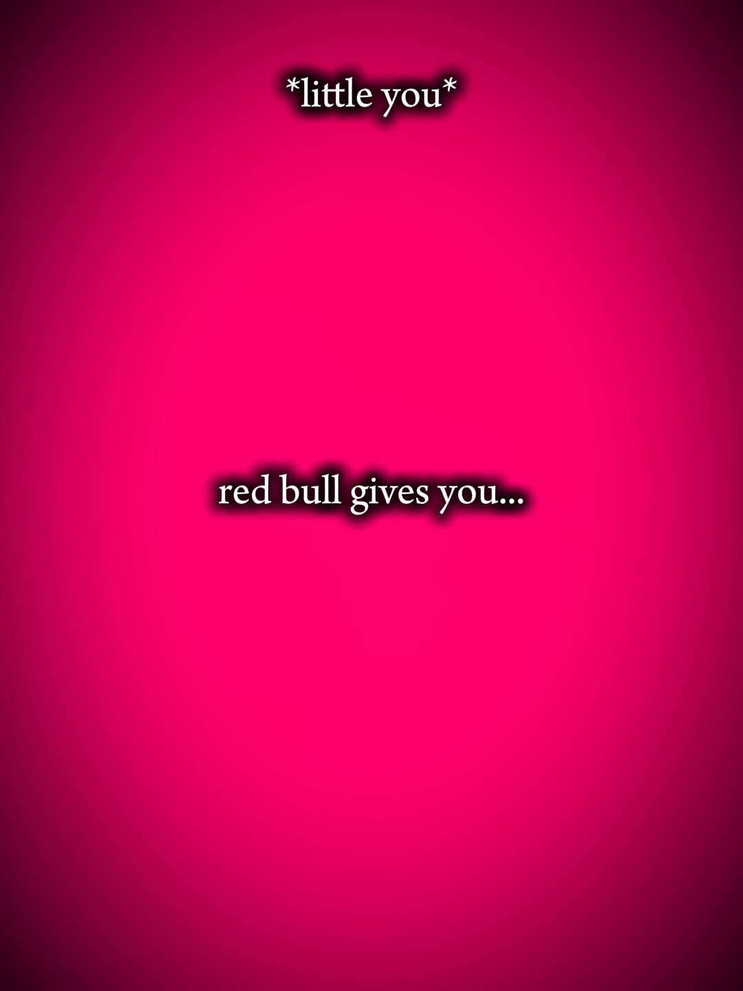 red bull gives you..