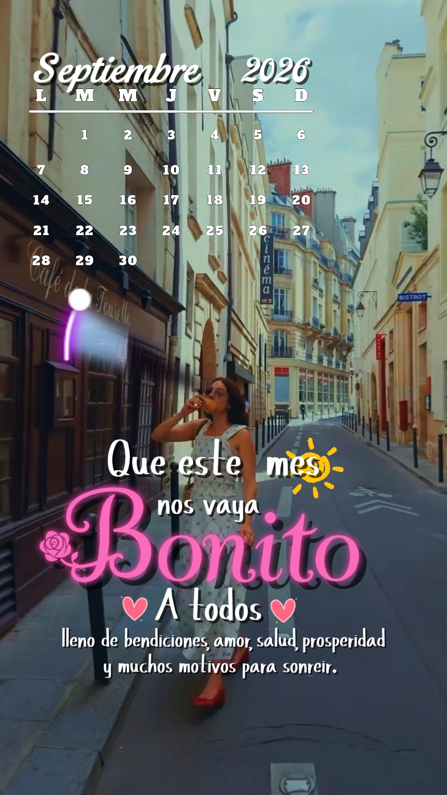 Calendario de Septiembre l