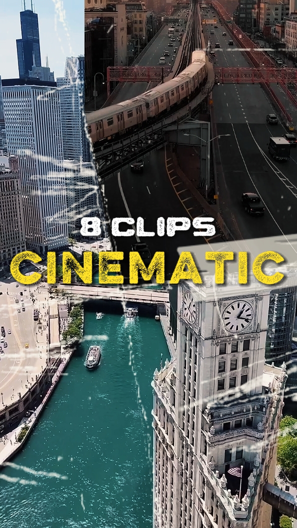 8 clips cinematic 