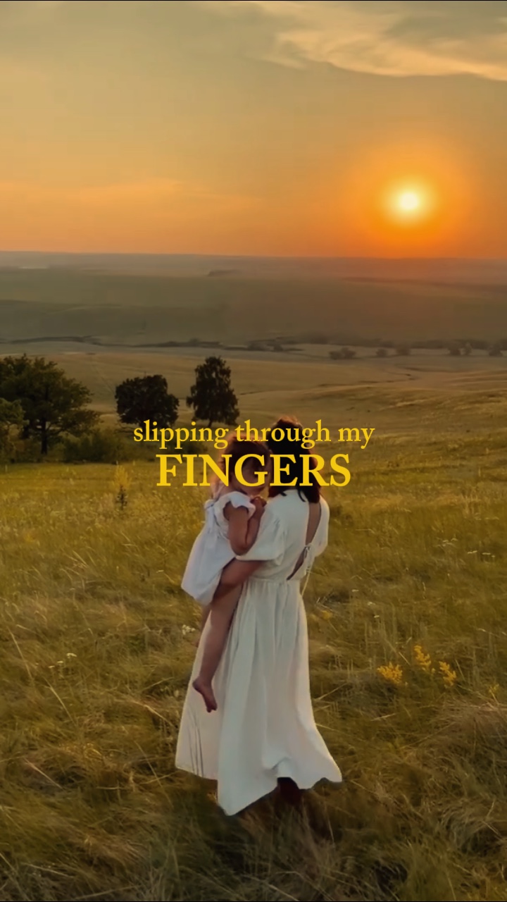 slipping through my