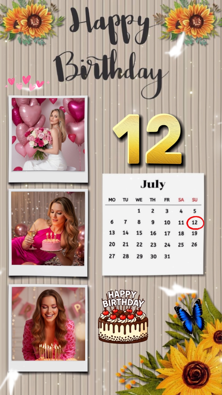 Hbd 12 July 