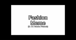 Fashion Meme
