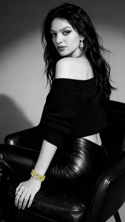 Black White