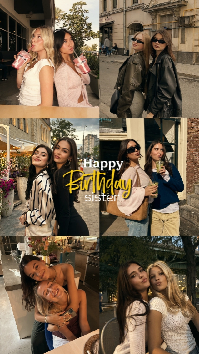 Birthday sister 