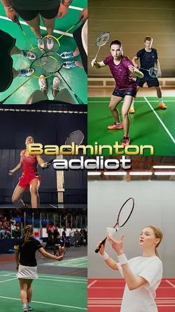 Badminton addict