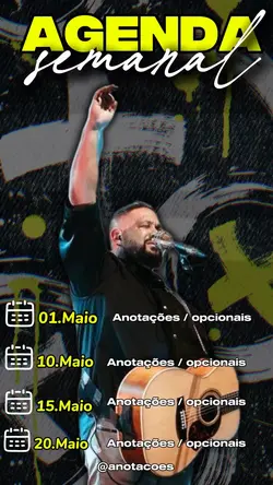 Agenda semanal