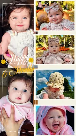 Happy 6 Months Old 