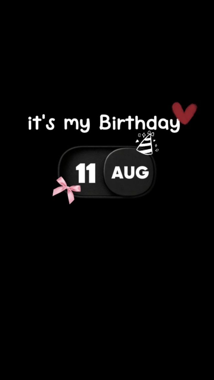 Anniversaire 11 AOÛT 