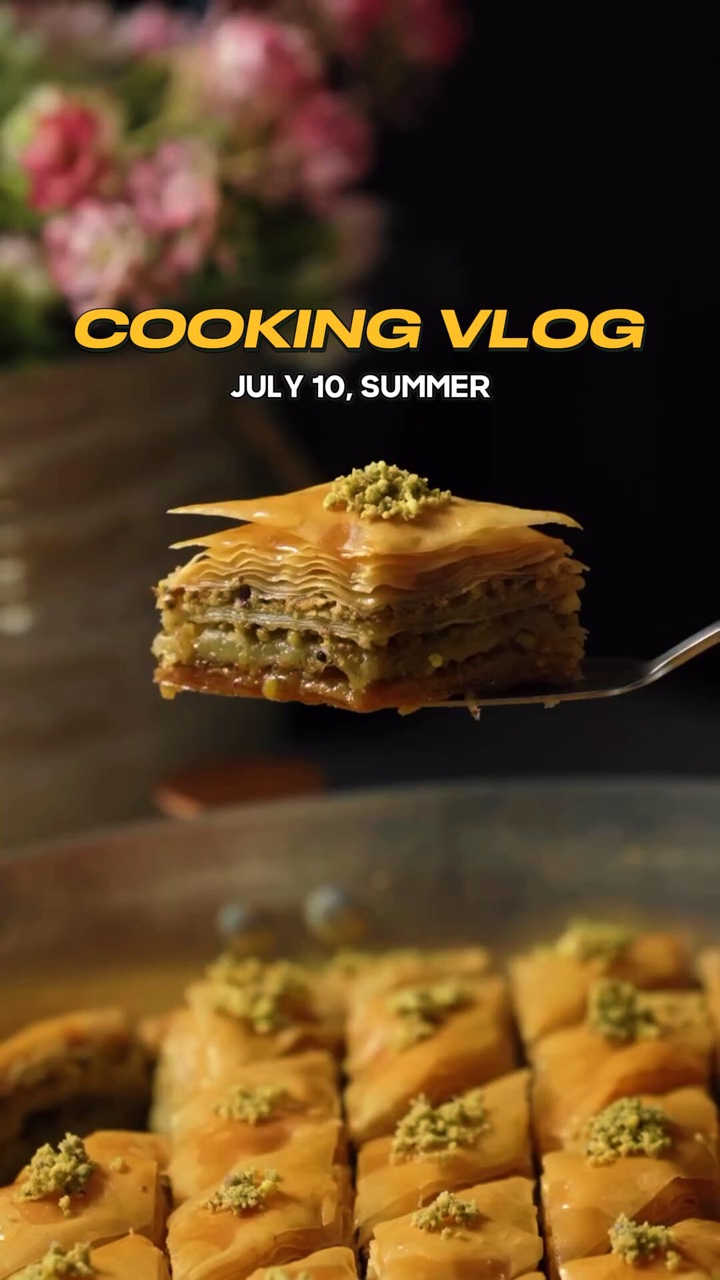 Nagluluto ng mini vlog