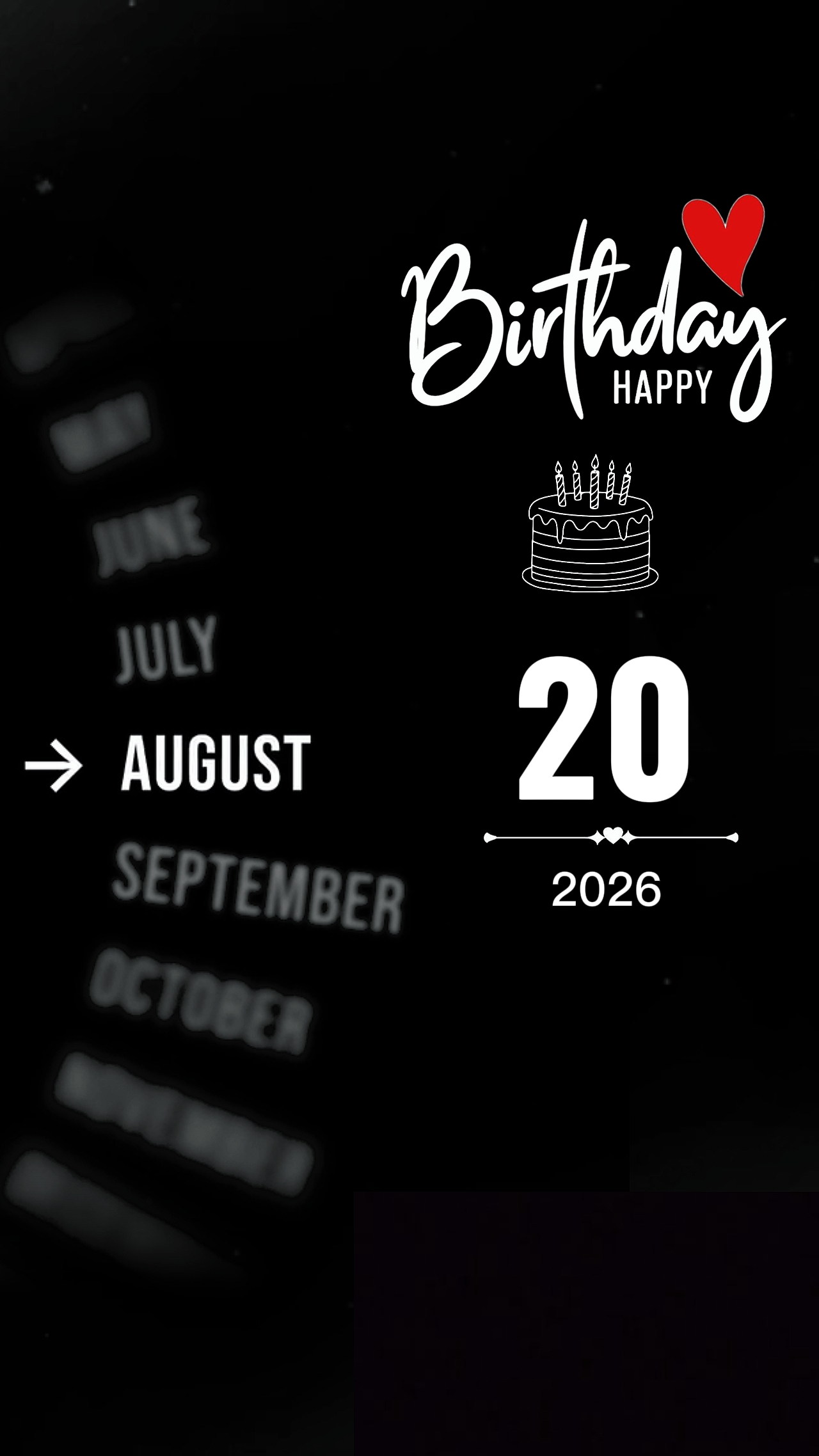 Anniversaire 20 août 