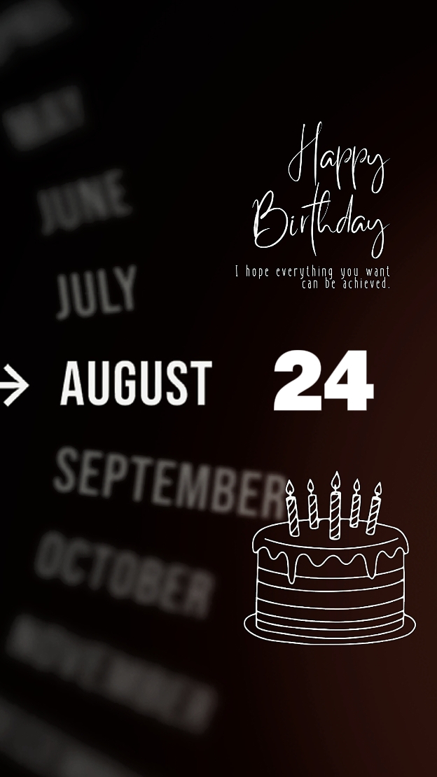 HBD 24 august