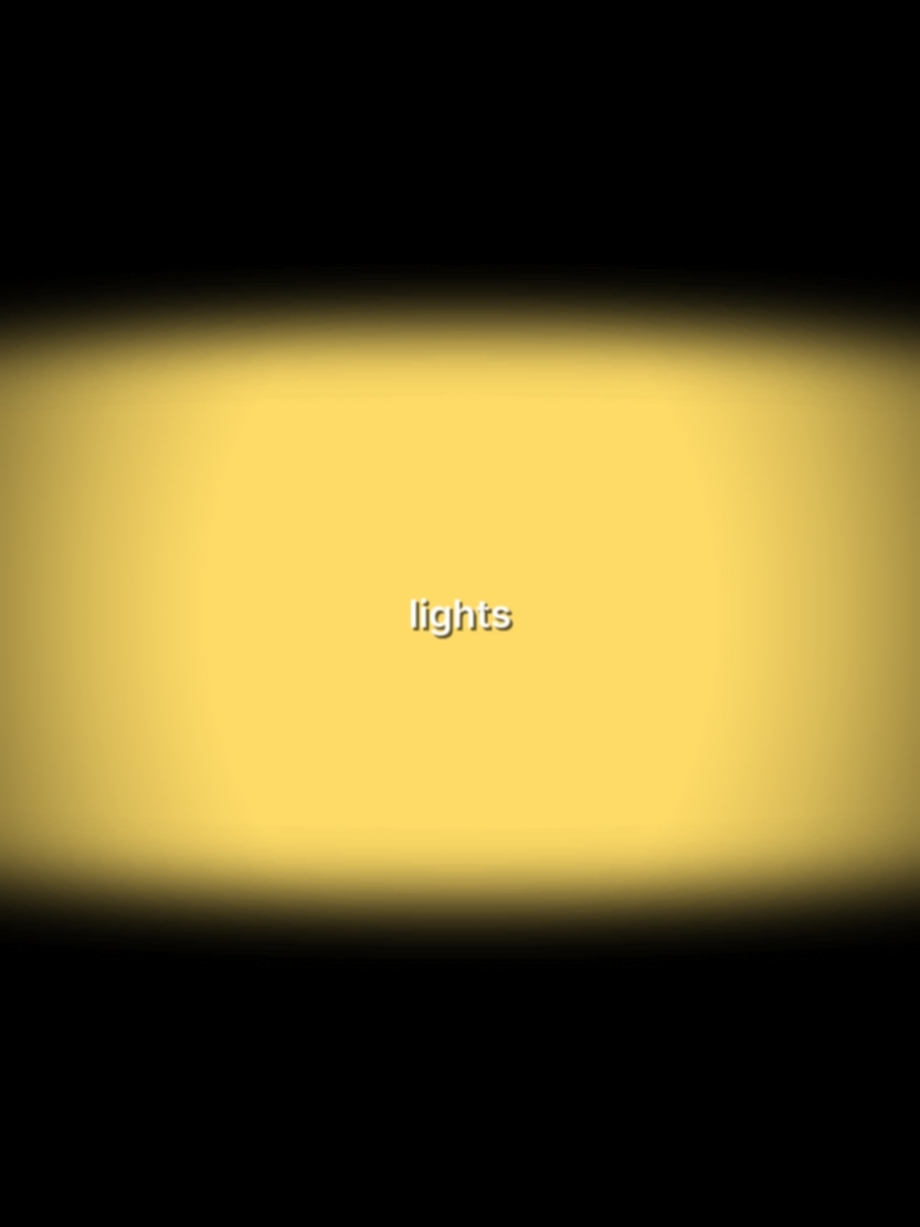 lumières action de la caméra