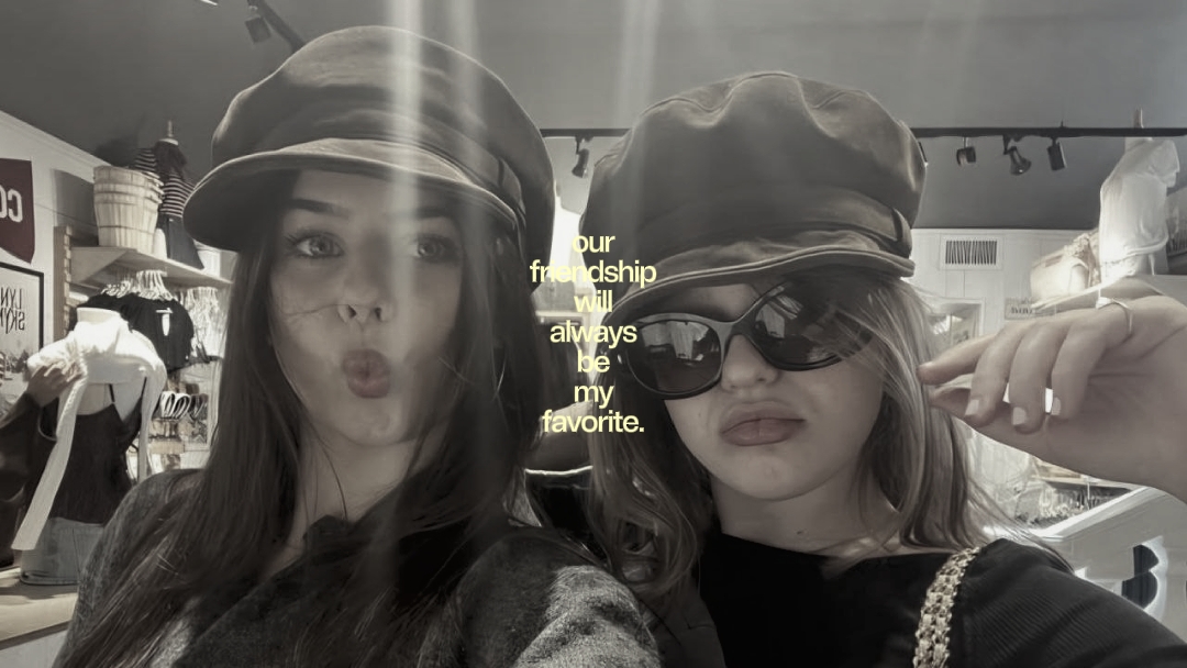 Our friendship will 
