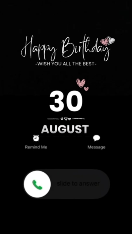 Hbd daughter 30 augu