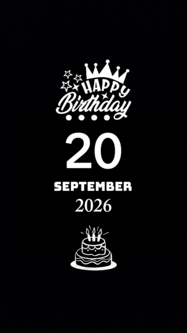 HBD DAD 20 SEPTEMBER