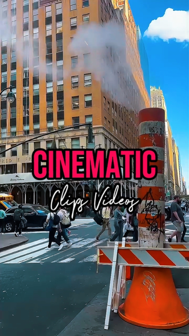 4 CLIPS CINÉMATIQUES