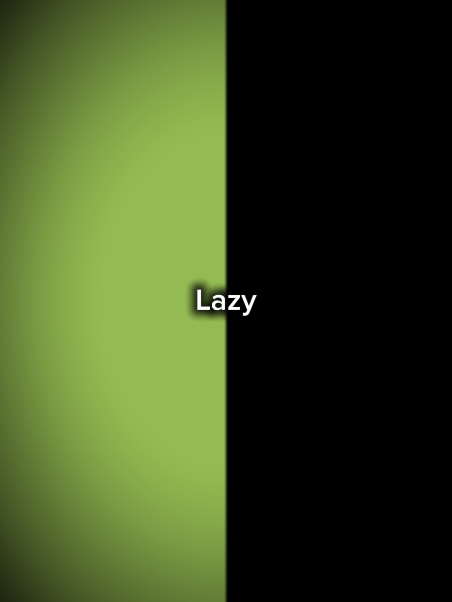 Lazy confession 