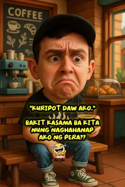 Kuripot daw ako